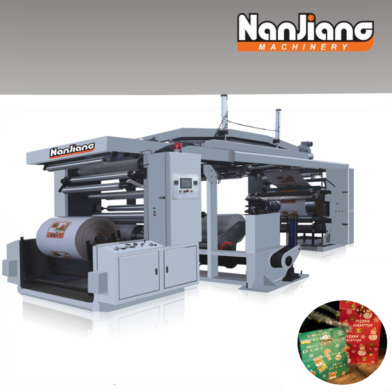 WX-4 6 Four Colors CI Flexo Printing Machine