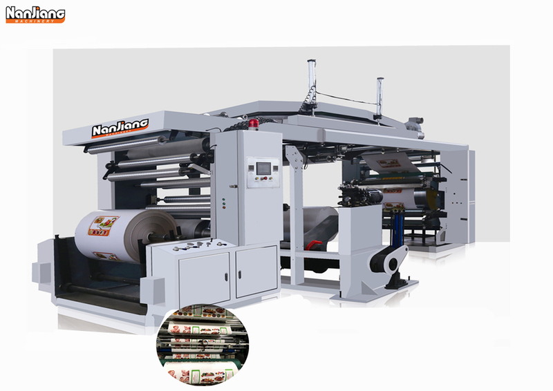 WX-4/6 Four / Six Color CI Flexo Printing Machine