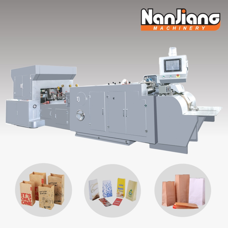 HD-200 Roll Fed S.O.S Square Bottom Paper Bag Making Machine
