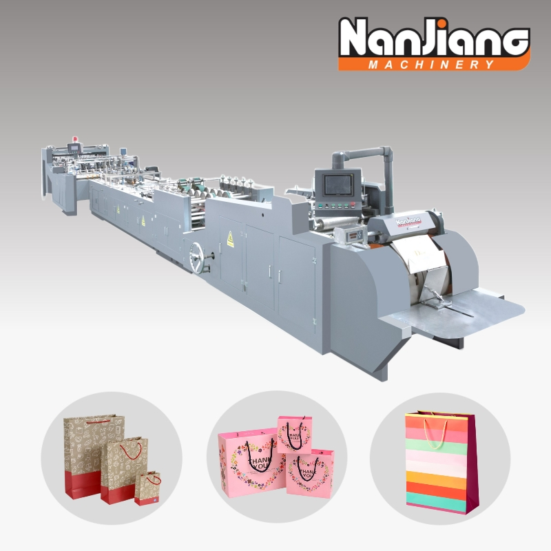 HD-430A Sheet Feeding Paper Carry Bag Machine